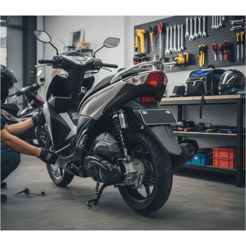 Shockbreaker Yamaha Freego Ambles? Atasi Beban Berlebih Agar Tetap Nyaman
