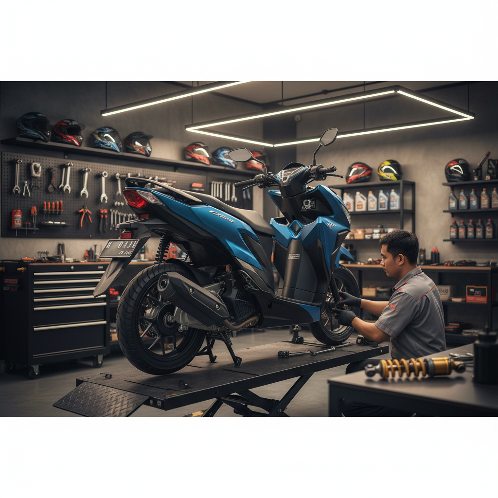 Upgrade Shockbreaker Premium Honda Click: Nyaman Setiap Kondisi Jalan