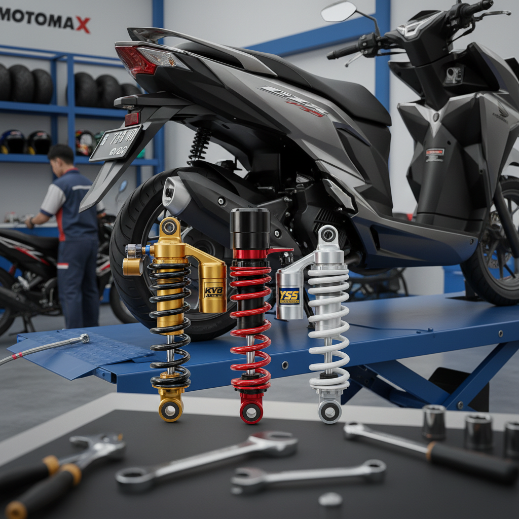 KYB, YSS, atau Showa: Shockbreaker Honda Vario 125-150 Mana Paling Pas?