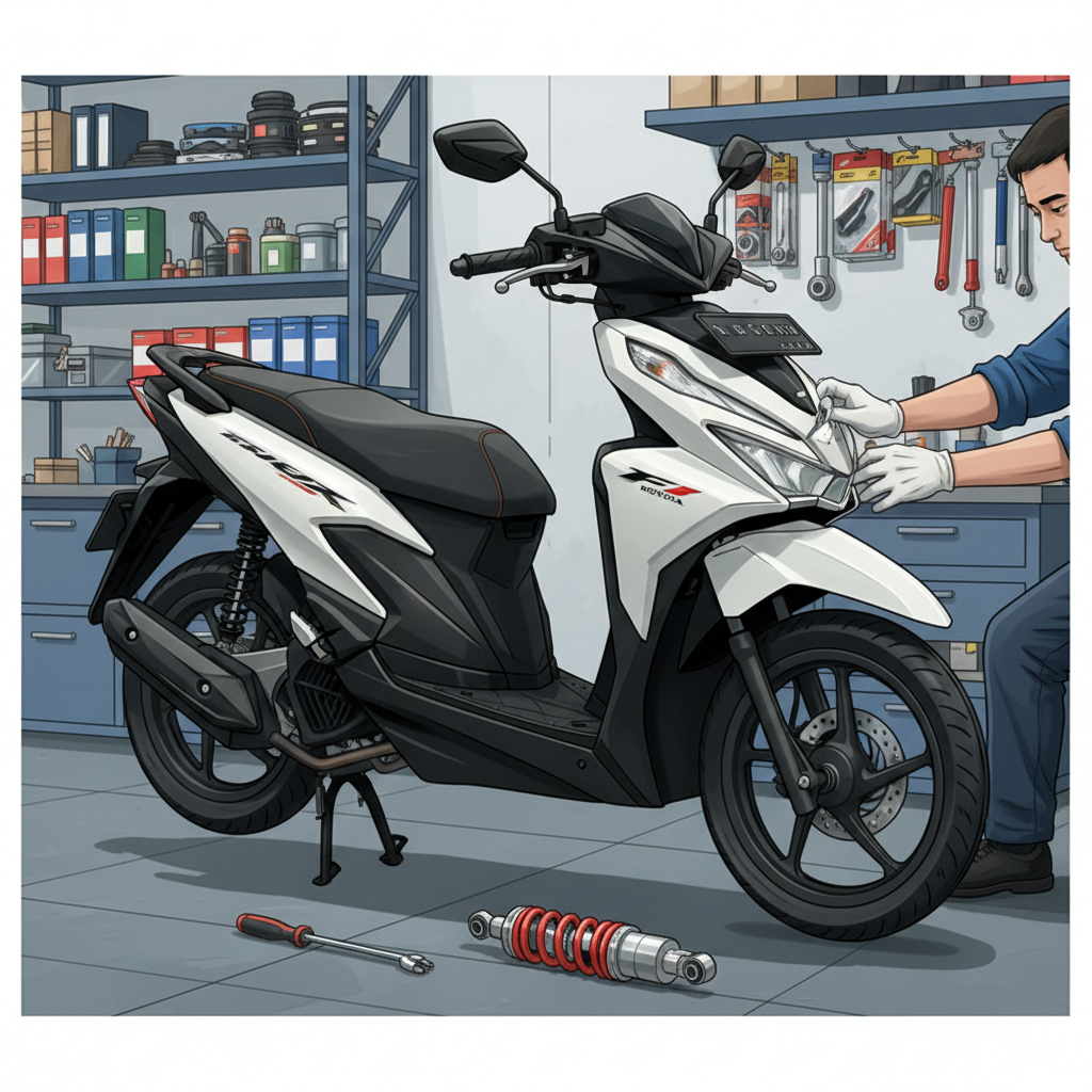 Shockbreaker Aftermarket Honda Beat Fi: Benarkah Lebih Nyaman dari Bawaan?