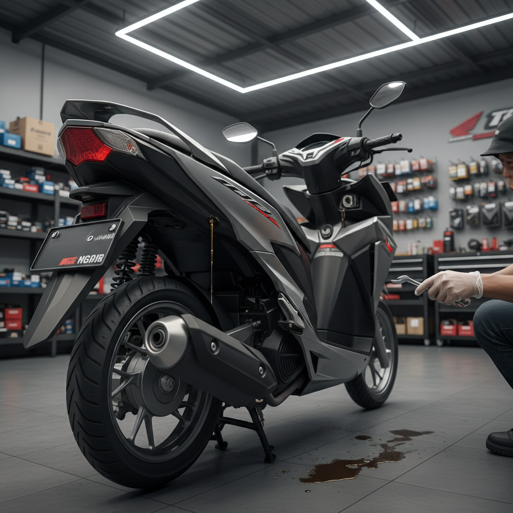 Shockbreaker Honda Vario 125-150 Bocor: Waspadai Tanda-Tanda Awalnya