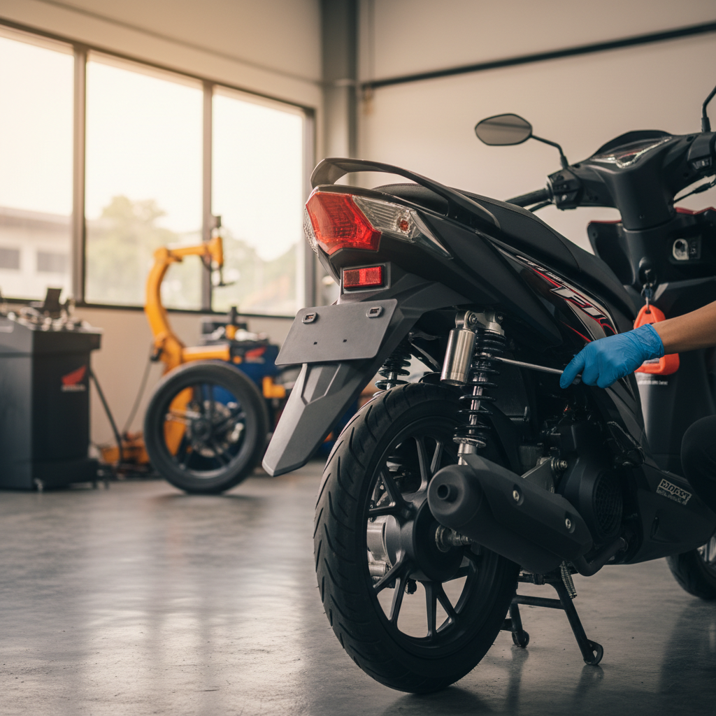 Shockbreaker Honda Beat Fi Terlalu Empuk: Benarkah Kurangi Keamanan?