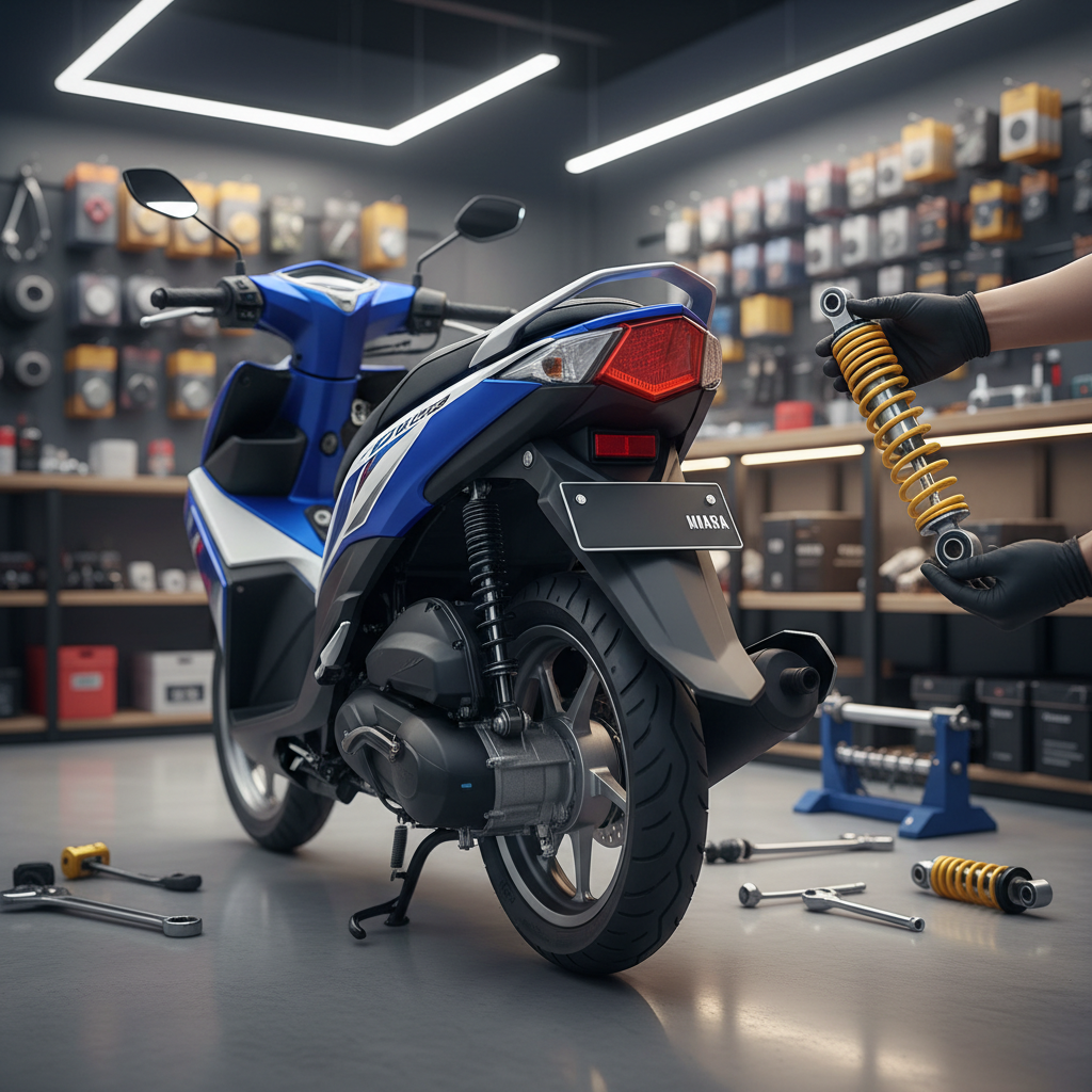Kenali Tanda Shockbreaker Yamaha Mio 125 V5 Harus Segera Diganti