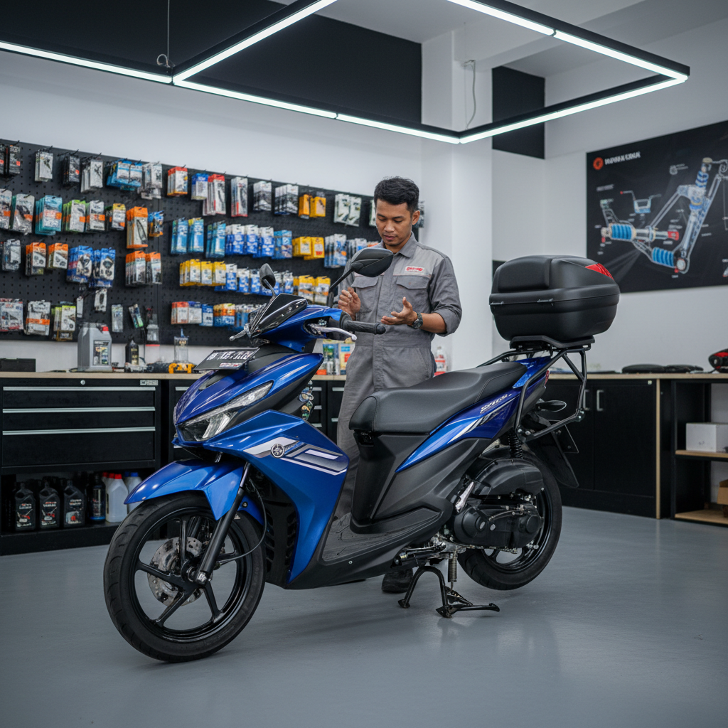 Bracket Box Mio 125 V5: Pengaruhnya ke Kenyamanan dan Keamanan Berkendara