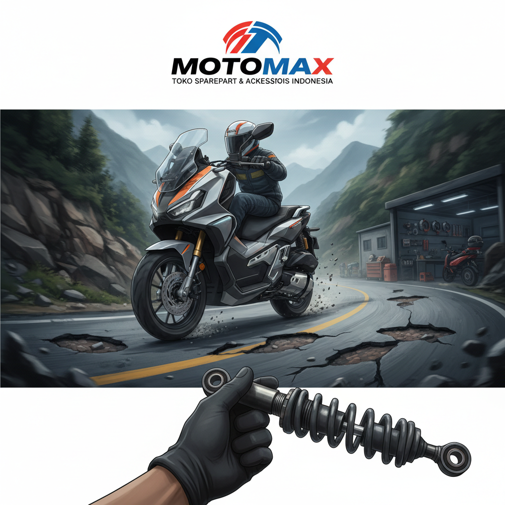 Shockbreaker ADV 160 Loyo: Bahaya Oleng di Tikungan dan Jalan Berlubang