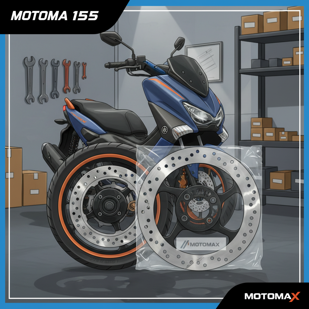 Bahaya Piringan Cakram NMAX 155 Tidak Sesuai Spek: Rem Blong Mengintai!