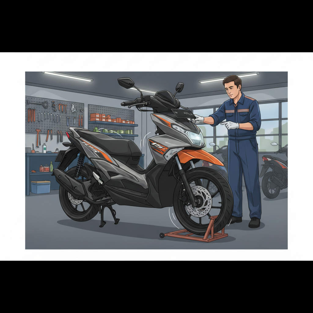 Piringan Cakram X-Ride 115 Tidak Pas: Efeknya ke Suspensi Motor