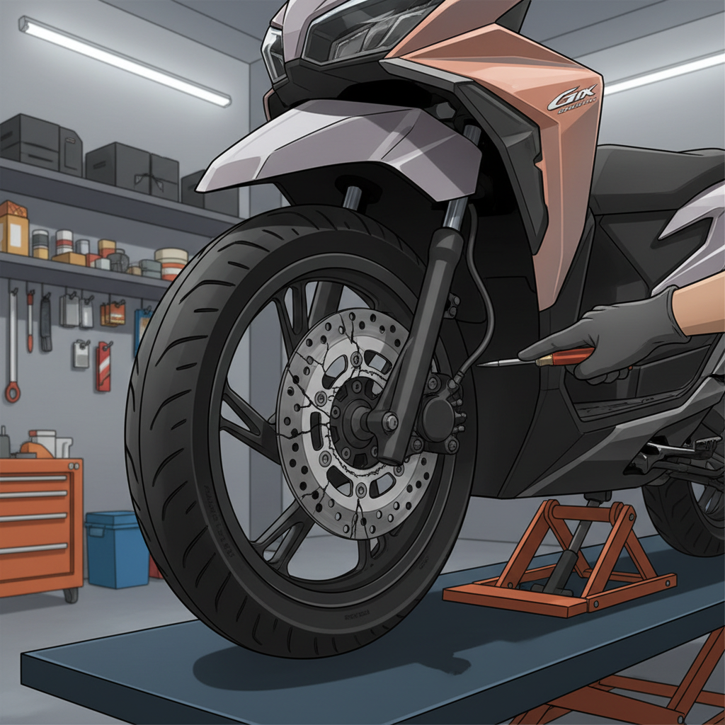 Piringan Cakram Vario 150 Retak: Bahaya Pengereman Blong Mengintai!