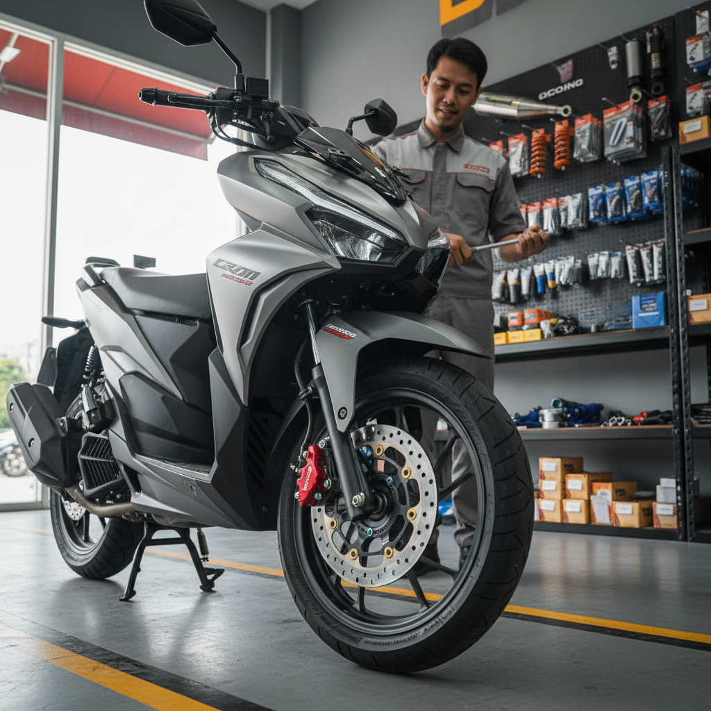 Manfaat Upgrade Piringan Cakram Aftermarket untuk Honda Vario 160