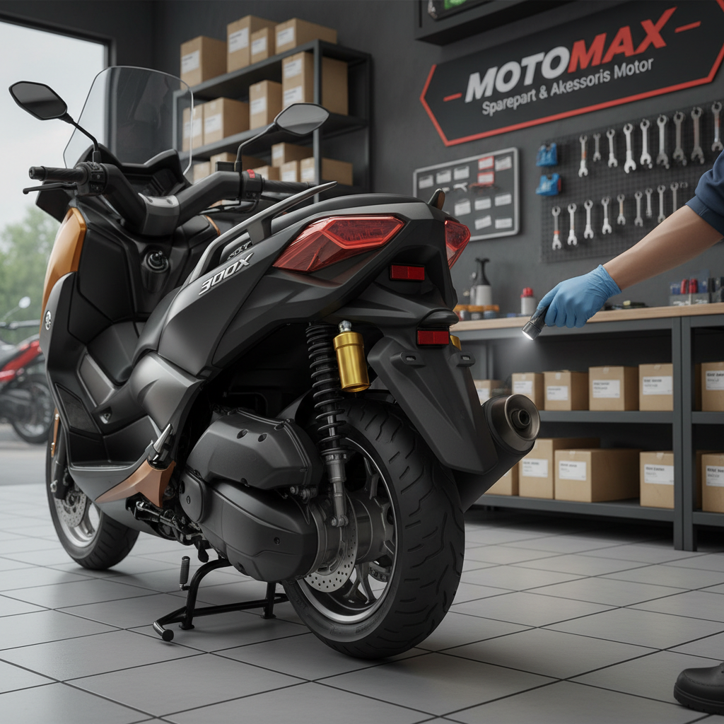 Shockbreaker Yamaha X Max 300 Bocor: Kenali Tanda Awal dan Dampaknya