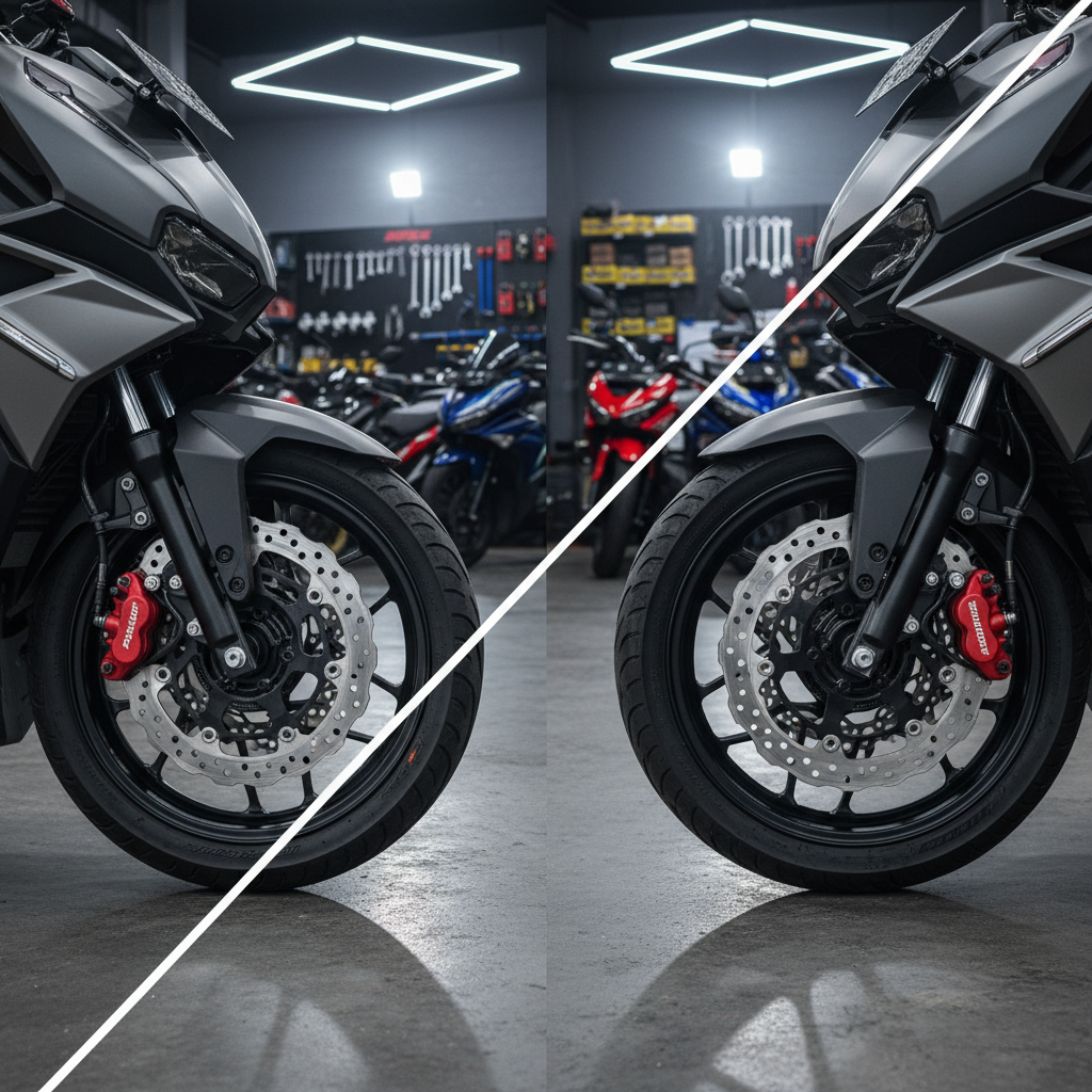 Piringan Cakram ADV 160: Desain Gelombang atau Bulat, Mana Paling Gaya?