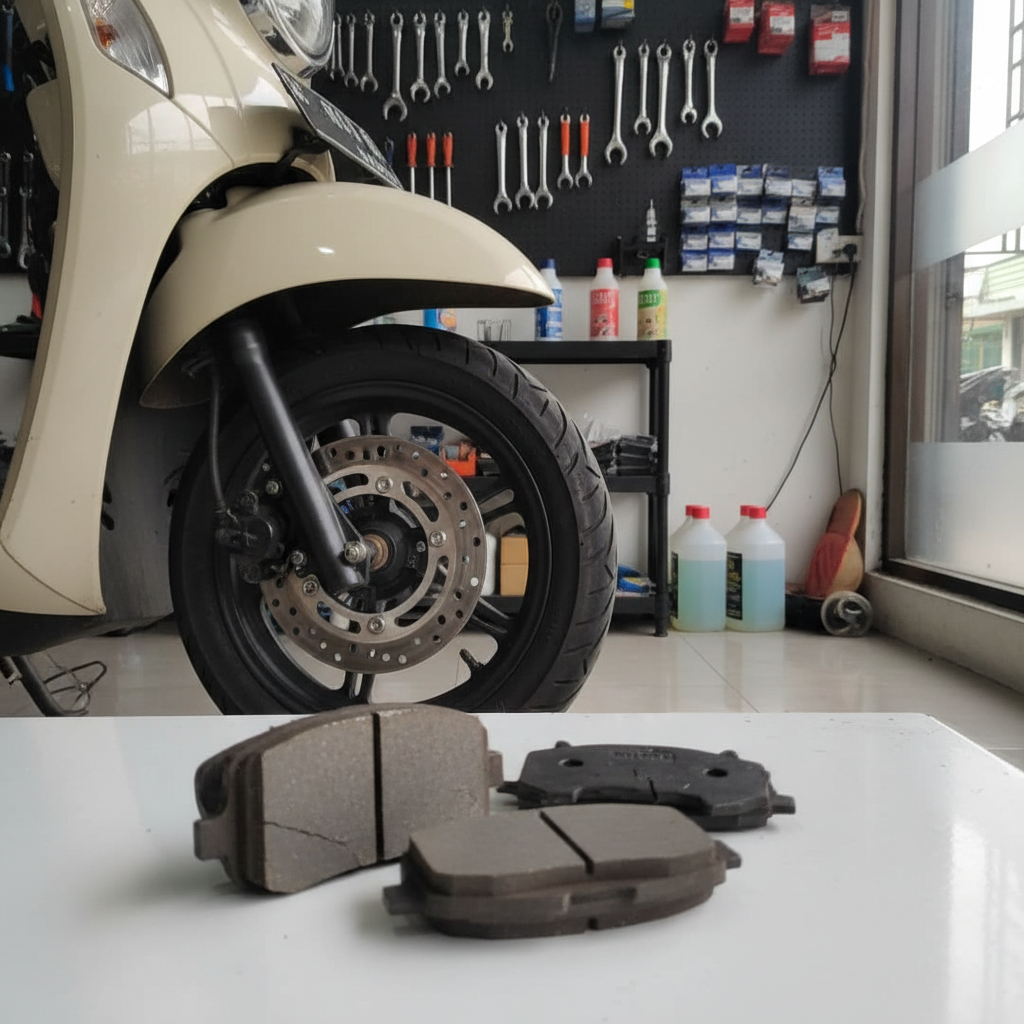 Kampas Rem Salah: Pemicu Piringan Cakram Scoopy Cepat Rusak?