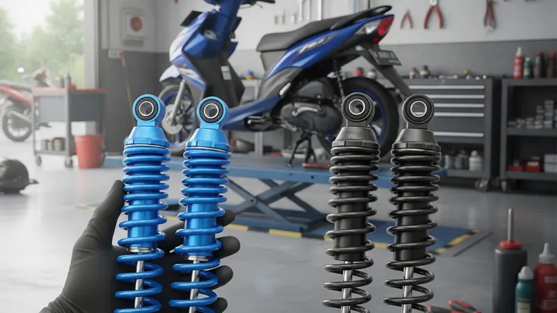 Awas! Bahaya Shockbreaker Imitasi Yamaha Mio J untuk Keselamatan