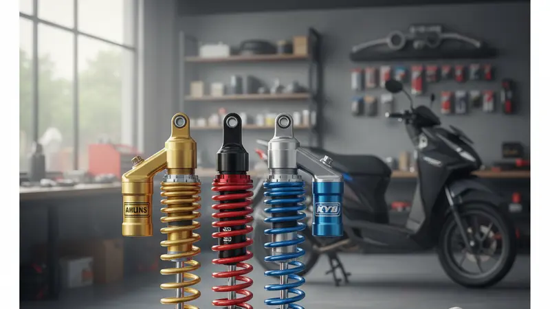 KYB, YSS, atau Ohlins: Shockbreaker Honda Vario LED Mana Paling Optimal?