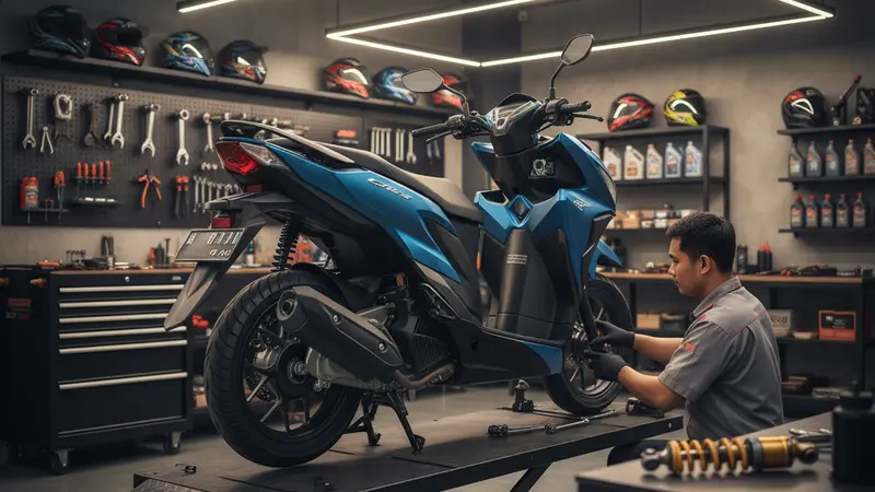 Upgrade Shockbreaker Premium Honda Click: Nyaman Setiap Kondisi Jalan