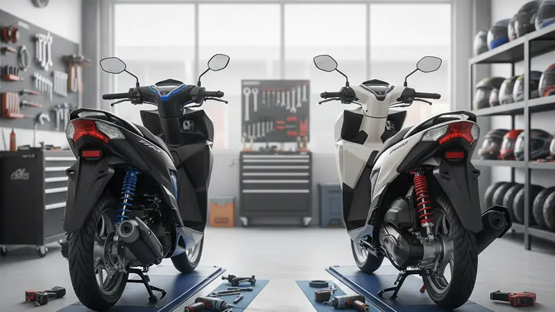 Shockbreaker Vario 125-150: Perbedaan Monoshock dan Dualshock, Mana Lebih Baik?