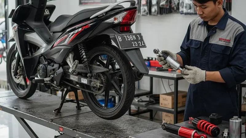 Shockbreaker Honda Supra X 125R Tidak Sesuai Spek: Bahaya & Solusinya