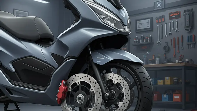 Performa Pengereman PCX 160: Efek Ukuran Piringan Cakram ke Daya Cengkeram