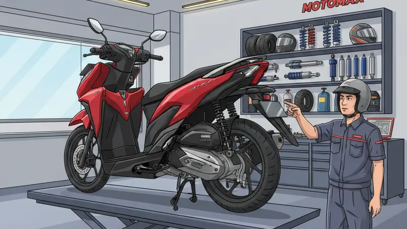 Shockbreaker Honda Click Mati: Ini Bahaya Nyata yang Mengintai