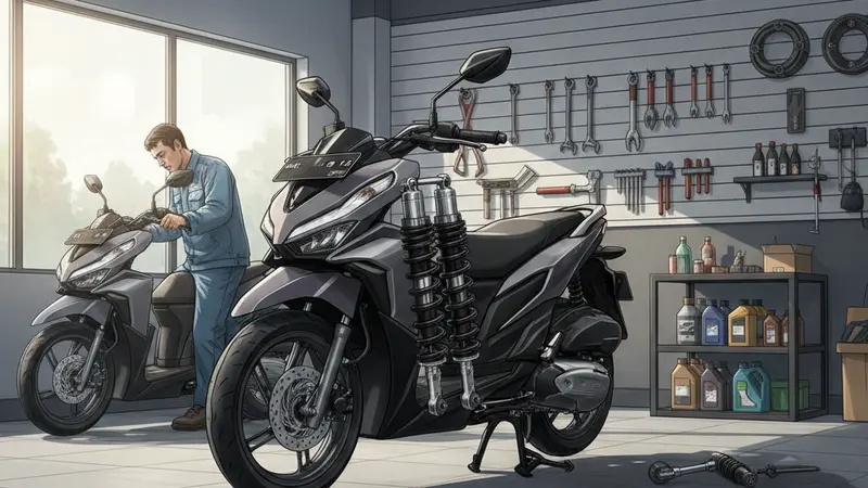 Panduan Lengkap Merawat dan Memilih Shock Depan Vario Anda