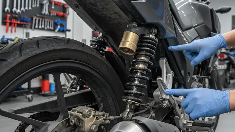 Shockbreaker CB150 Verza Ambles? Kenali Tanda Minta Ganti