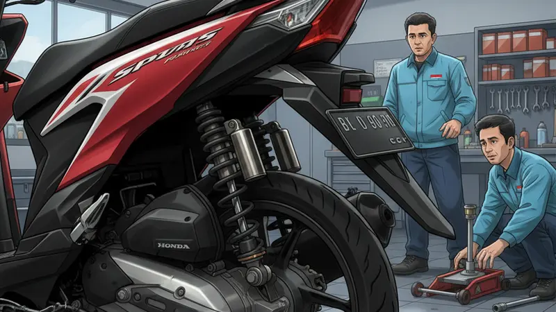 Shockbreaker Honda Beat Sporty Mati, Ini Bahaya Nyata yang Mengintai