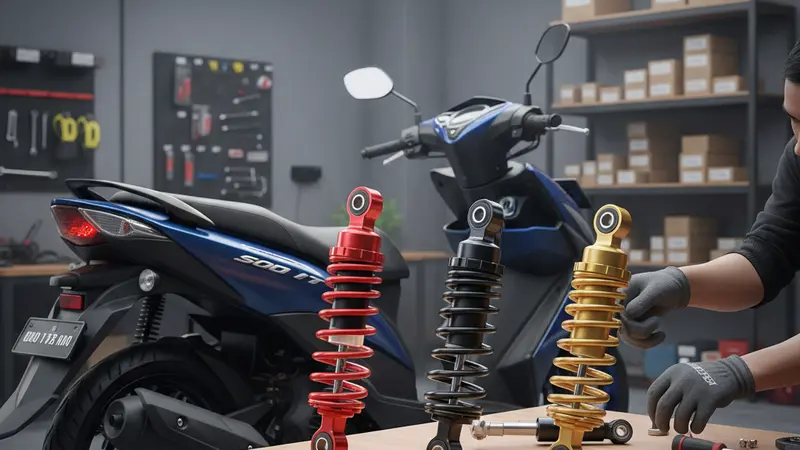 Scarlet, Ride It, atau DBS: Shockbreaker Yamaha Mio Soul GT Mana Paling Cocok?