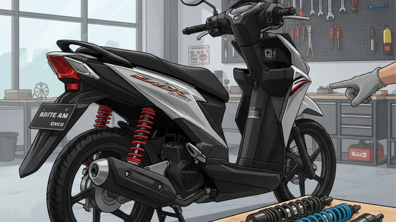 Shockbreaker Aftermarket Honda Beat Deluxe Terlalu Empuk/Keras: Apa Efeknya?
