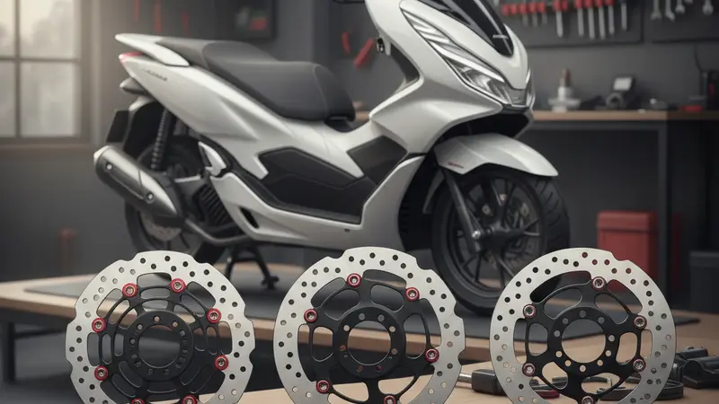Piringan Cakram Aftermarket PCX 160: Floating, Semi-Floating, atau Solid?