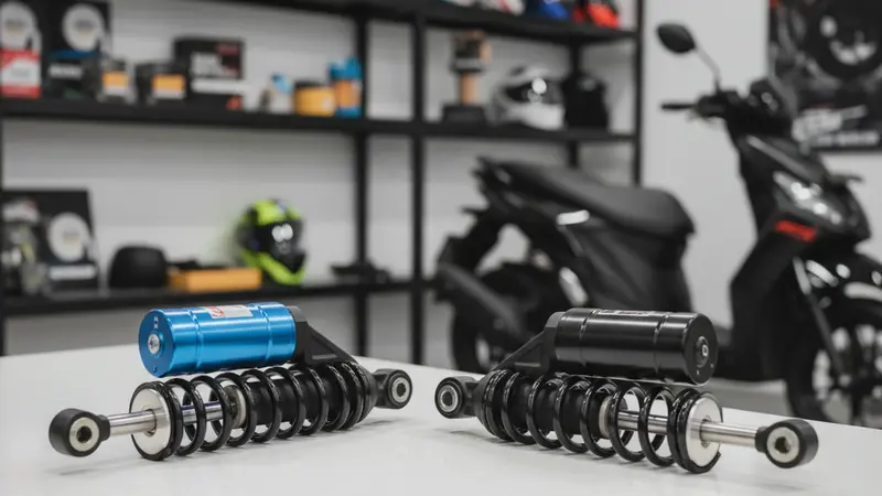 Shockbreaker Gas vs Oli Yamaha Fazzio: Mana Lebih Pas untuk Harian?
