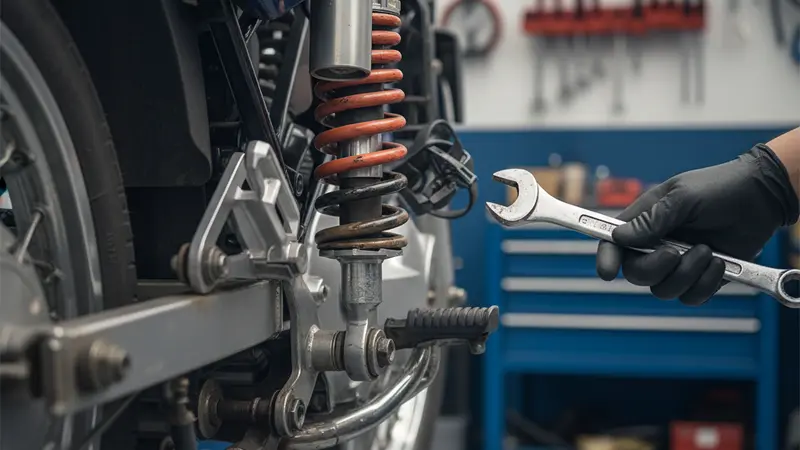 Kenali Tanda Shockbreaker Suzuki Shogun 125R Mulai Rusak