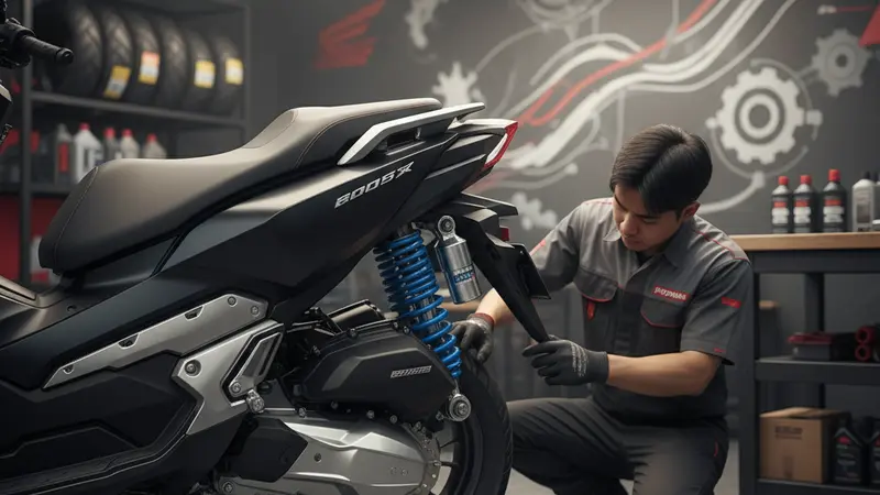 Upgrade Shockbreaker ADV 160: Nyaman Touring Jauh Tanpa Pegal
