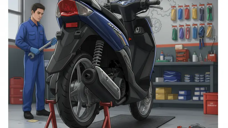 Mio Soul Sering Angkut Berat? Ini Efeknya ke Shockbreaker Belakang