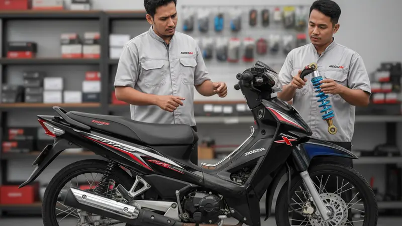 Shockbreaker Honda Supra X 125R Tidak Ori: Apa Bahaya dan Efeknya?