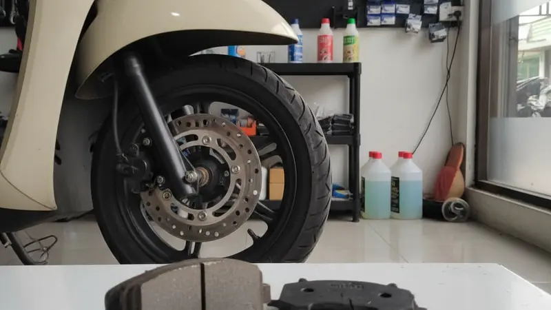 Kampas Rem Salah: Pemicu Piringan Cakram Scoopy Cepat Rusak?