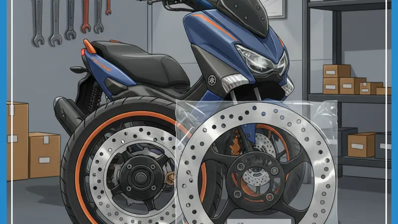 Bahaya Piringan Cakram NMAX 155 Tidak Sesuai Spek: Rem Blong Mengintai!