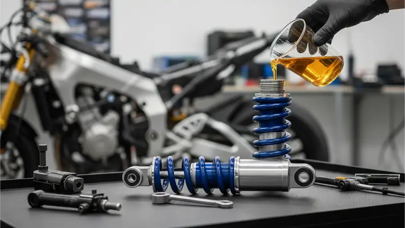 Pilih Oli Shockbreaker F1Z R: Pengaruhnya pada Kekerasan dan Rebound